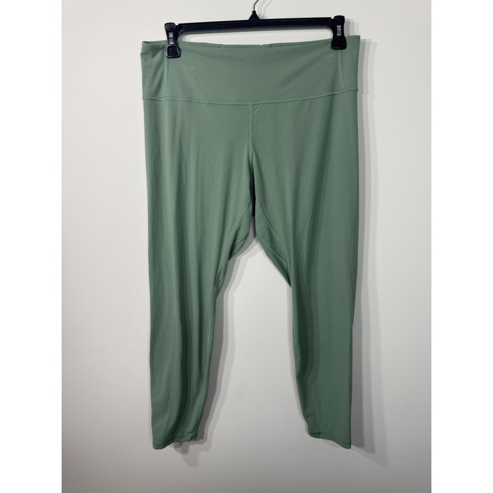 Patagonia Maipo 7/8 Tights Sage Green Recycled NetPlus Leggings XL